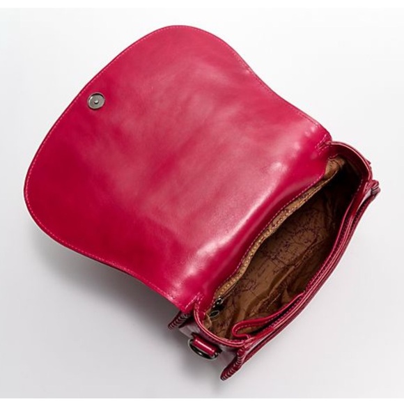 Patricia Nash Discovery Abruzzo Chainstitch Saddlebag - Picture 4 of 6